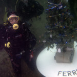 albero di natale subacqueo 2015 - foto Mauro Besana